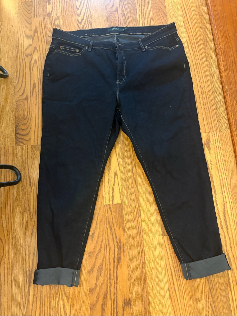 Lauren Ralph Lauren SlimJeans in Dark Navy excellent condition size 20w